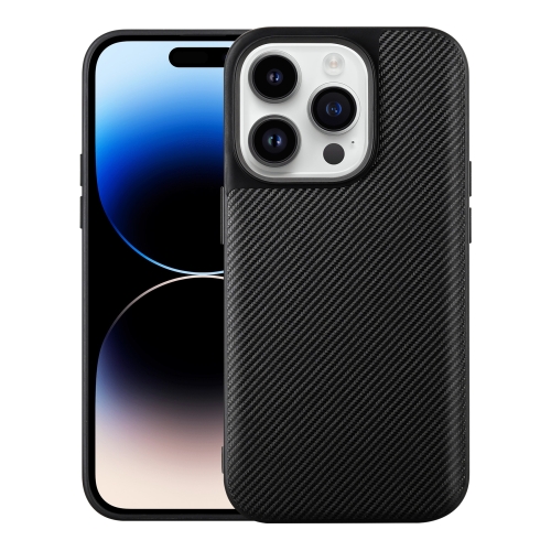 

For iPhone 14 Pro ViLi TC Series Kevlar Carbon Fiber Texture Phone Case(Black)