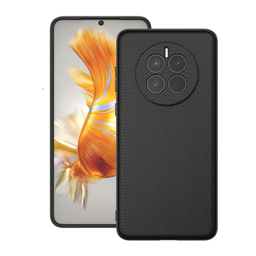 

For Huawei Mate 50 ViLi TC Series Kevlar Carbon Fiber Texture Phone Case(Black)