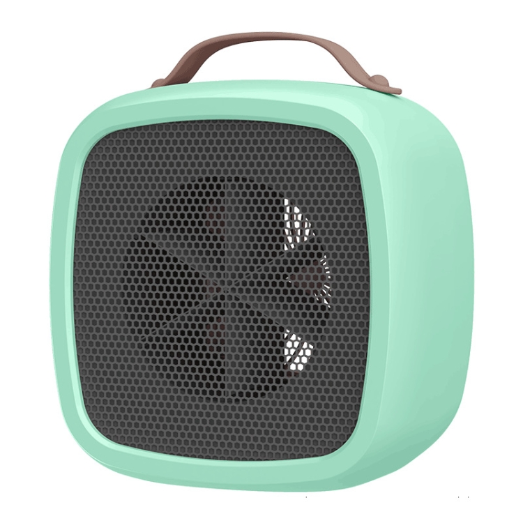 

Household Mini Heater Electric Fan Heater(Light Green)