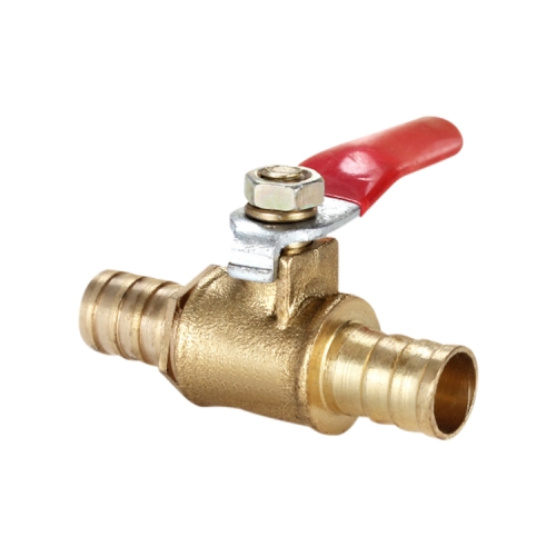 

LAIZE Pneumatic Hose Barb Brass Shutoff Ball Valve, Specification:6mm