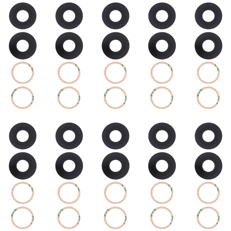 

For OPPO Reno7 Pro 10 PCS Back Camera Lens