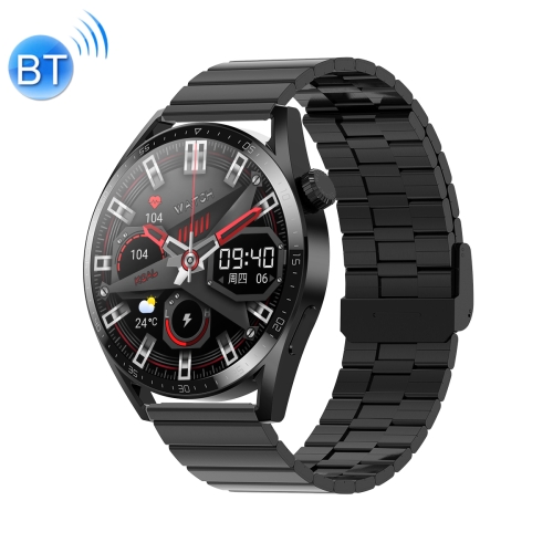 

Ochstin 5HK3 Plus 1.36 inch Round Screen Bluetooth Smart Watch, Strap:Stainless Steel(Black)
