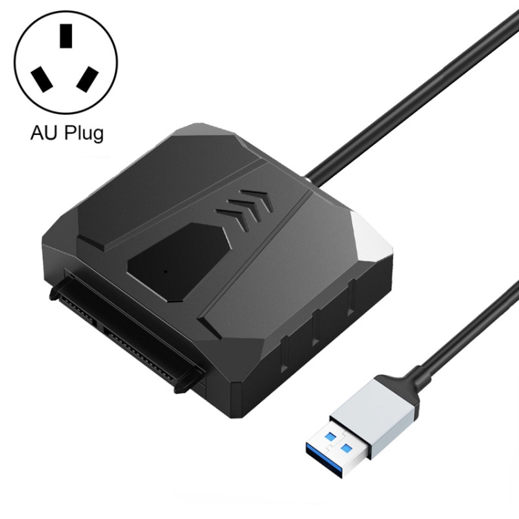 

ORICO UTS2 USB 3.0 2.5-inch SATA HDD Adapter with 12V 2A Power Adapter, Cable Length:1m(AU Plug)