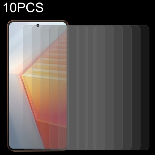 

For vivo iQOO 11 10 PCS 0.26mm 9H 2.5D Tempered Glass Film