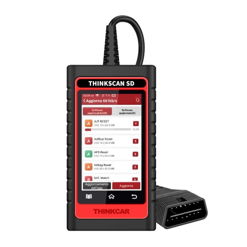 

THINKSCAN SD2 Car Fault Diagnostic Tool OBD2 Scanner, Specification:2 System + 2 Reset