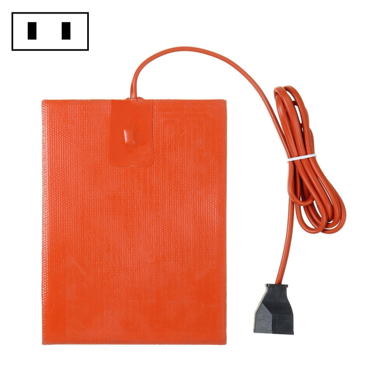 

15 x 20cm Car Engine Oil Pan Sump Tank Heater Pad, Plug Type:US Plug