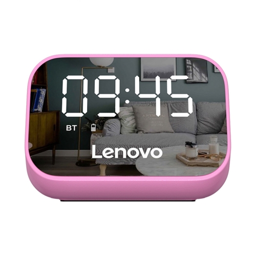 

Lenovo TS13 Wireless Portable Subwoofer Stereo Bluetooth Speaker Smart Alarm Clock(Pink)