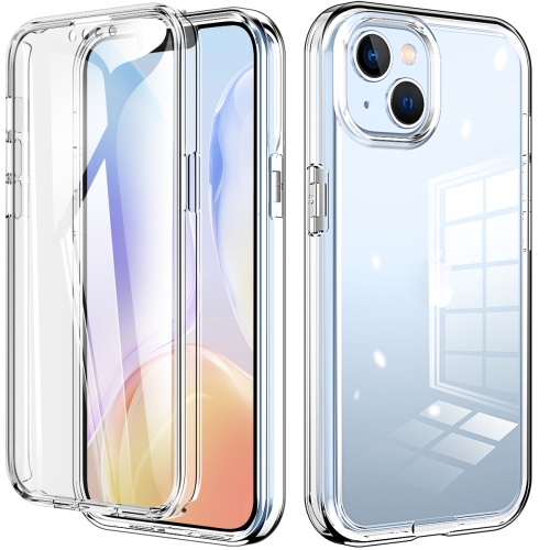 

For iPhone 14 Plus 360 Full Body Clear Phone Case(Transparent)