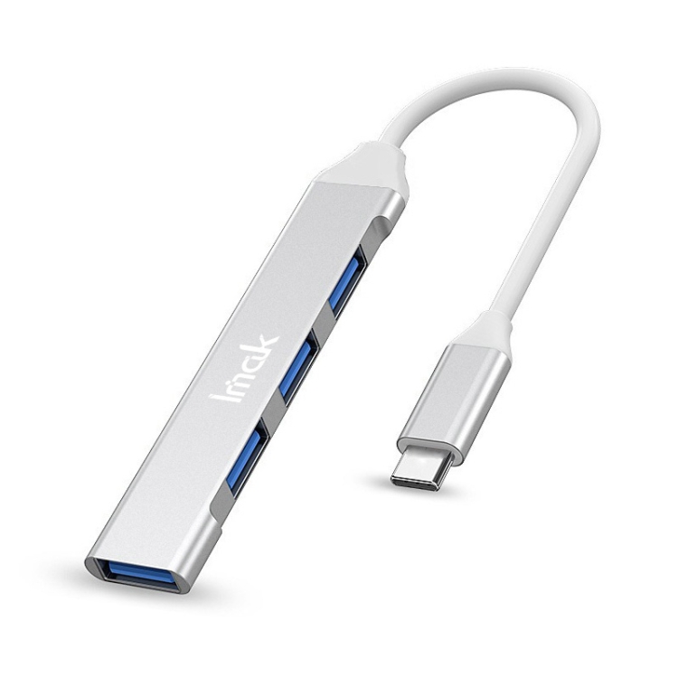 

imak 4 in 1 Multifunctional Docking Station HUB, Interface:USB-C / Type-C(Silver)