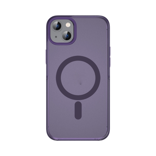 

For iPhone 14 Plus TOTUDESIGN AA-178 Gingle Series Translucent Matte Magsafe Phone Case(Purple)