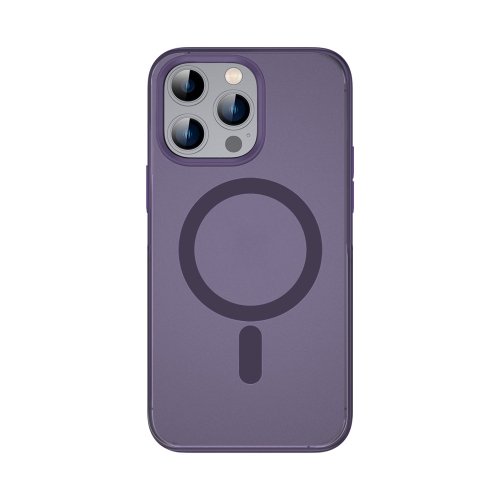 

For iPhone 14 Pro TOTUDESIGN AA-178 Gingle Series Translucent Matte Magsafe Phone Case(Purple)