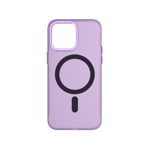 

For iPhone 14 Pro TOTUDESIGN AA-194 Crystal Color Series Magsafe Magnetic Phone Case(Purple)
