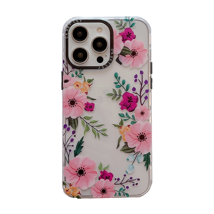 

For iPhone 13 Pro Dual-side Laminating TPU Phone Case(Morning Glory Flower)