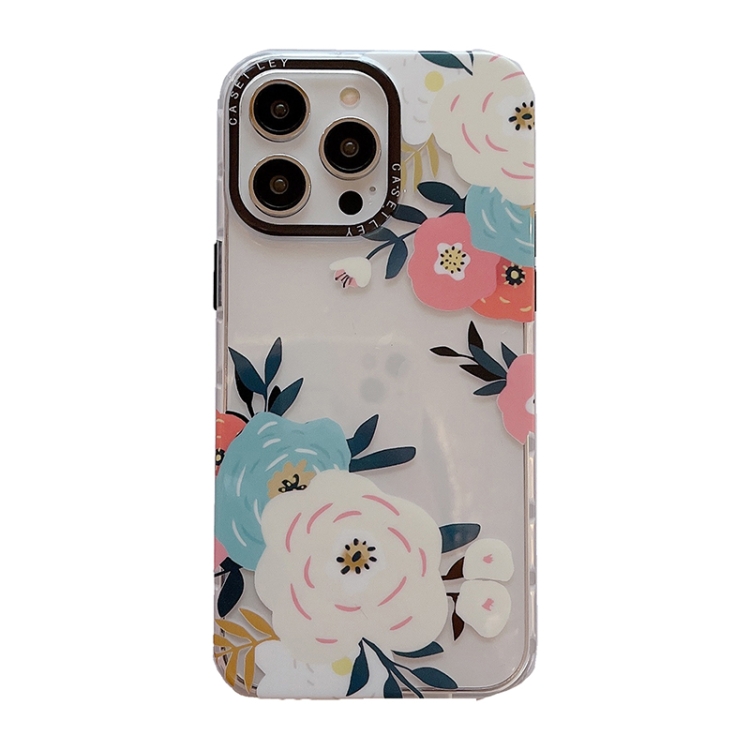

For iPhone 11 Dual-side Laminating TPU Phone Case(Rich Flower)