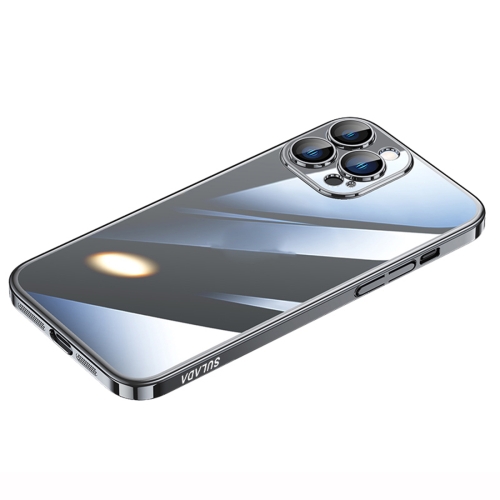 

For iPhone 14 Pro SULADA Hard PC Shockproof Phone Case(Black)