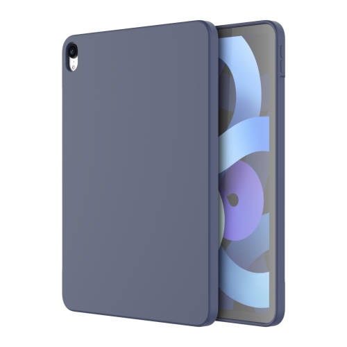 

For iPad 10th Gen 10.9 2022 Mutural Silicone Microfiber Tablet Case(Midnight Blue)