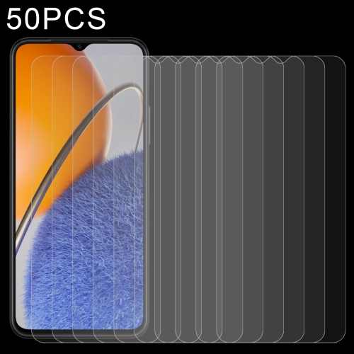 

For Huawei nova Y61 50pcs 0.26mm 9H 2.5D Tempered Glass Film