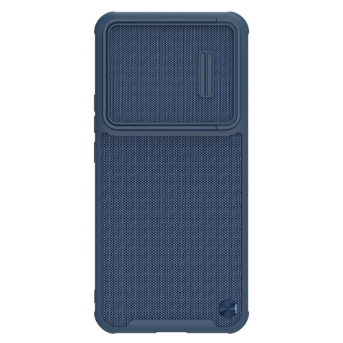 

For Xiaomi 12T/Redmi K50 Ultra NILLKIN 3D Textured Camshield PC + TPU Phone Case(Blue)
