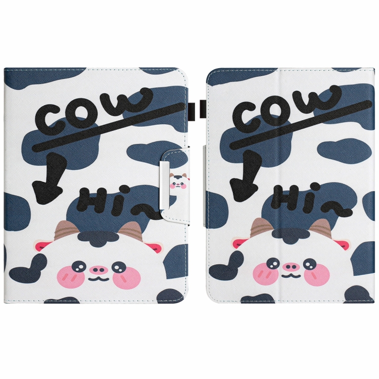

For 10 inch Colored Drawing Horizontal Flip Leather Tablet Case(Cow)