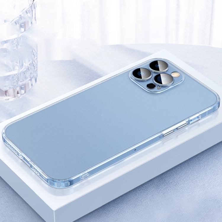 

For iPhone 12 Pro 2 in 1 Skin Feel Frosted Phone Case with Lens Film(Translucent)