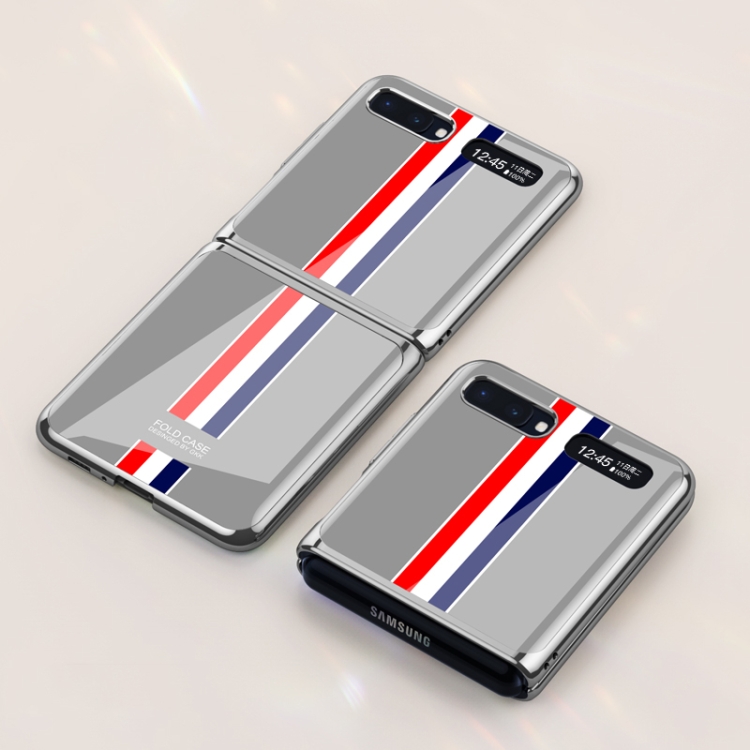 

For Galaxy Z Flip GKK Glass + PC Foldable Painted Pattern Case(Limited Edition)