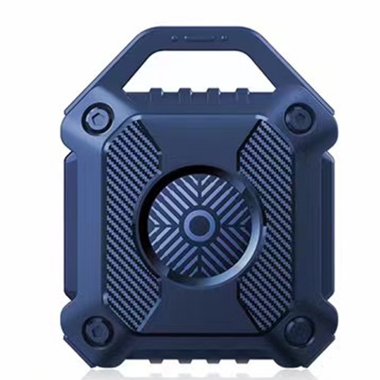 

For AirTag TPU Black Shark Shockproof Protective Case(Blue)