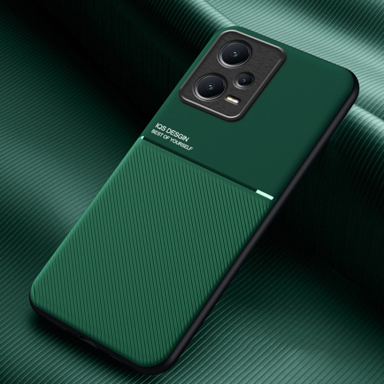 

For Xiaomi Redmi Note 12 Pro+ Classic Tilt Magnetic Phone Case(Green)