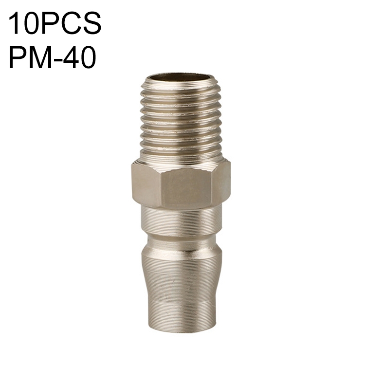 

LAIZE PM-40 10pcs C-type Self-lock Pneumatic Quick Fitting Connector