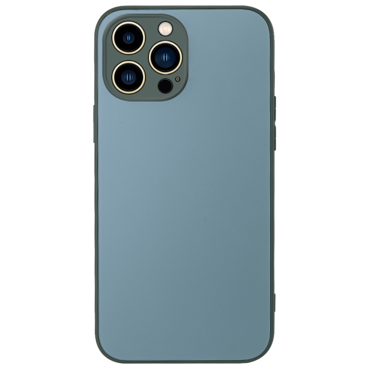 

For iPhone 13 Pro AG Frosted Sweatproof Shockproof Phone Case(Green)