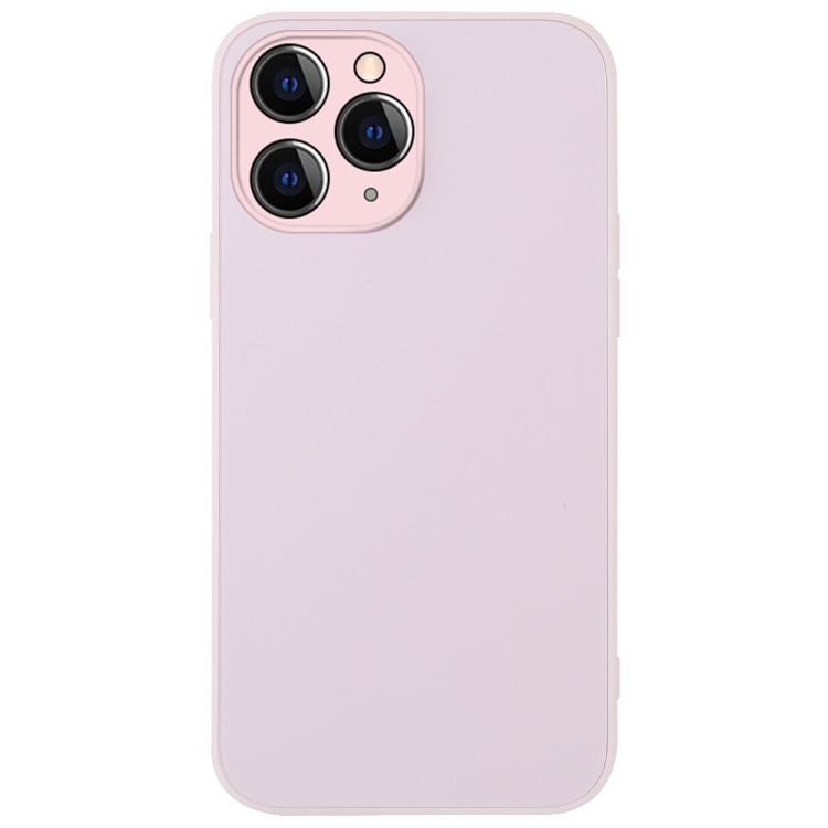 

For iPhone 12 Pro AG Frosted Sweatproof Shockproof Phone Case(Pink)