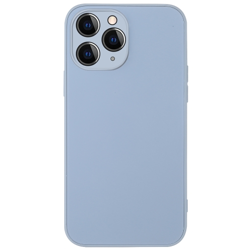 

For iPhone 11 Pro Max AG Frosted Sweatproof Shockproof Phone Case(Sierra Blue)