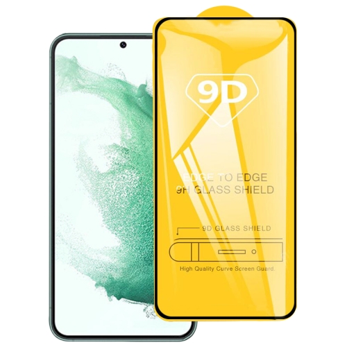 

For Samsung Galaxy S23+ 5G Does Not Support Fingerprint Unlocking 9D Full Glue Full Screen Tempered Glass Film