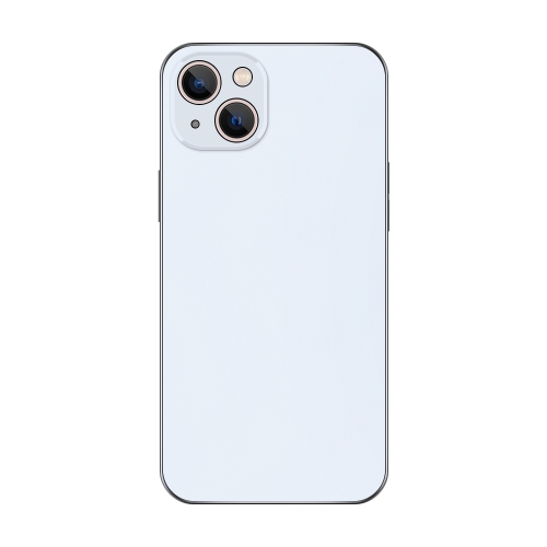 

For iPhone 14 Electroplating AG Frosted Phone Case(White)