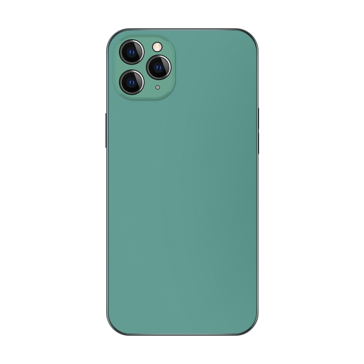 

For iPhone 12 Pro Max Electroplating AG Frosted Phone Case(Green)