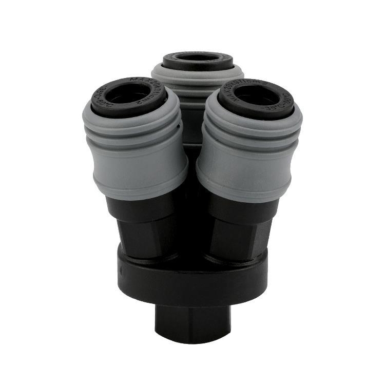 

LAIZE Round Triplet 10pcs Plastic Steel C-type Self-lock Pneumatic Components