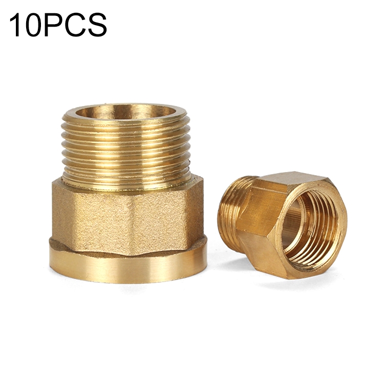 

LAIZE 10pcs Internal and External Reducing Diameter Internal Thread External Thread, Caliber:3 Point