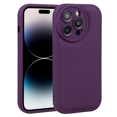 

For iPhone 12 Pro Liquid Airbag Decompression Phone Case(Purple)