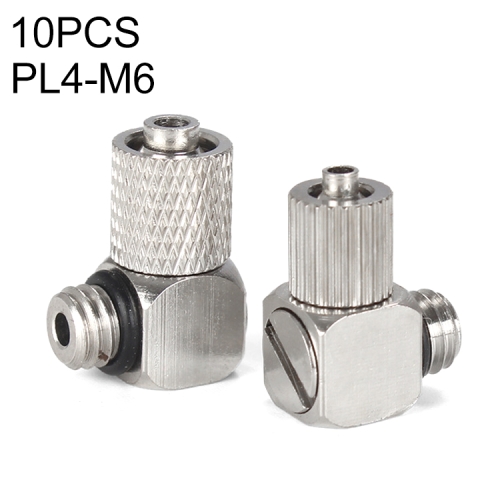 

PL4-M6 LAIZE 10pcs Micro Trachea Quick Connector