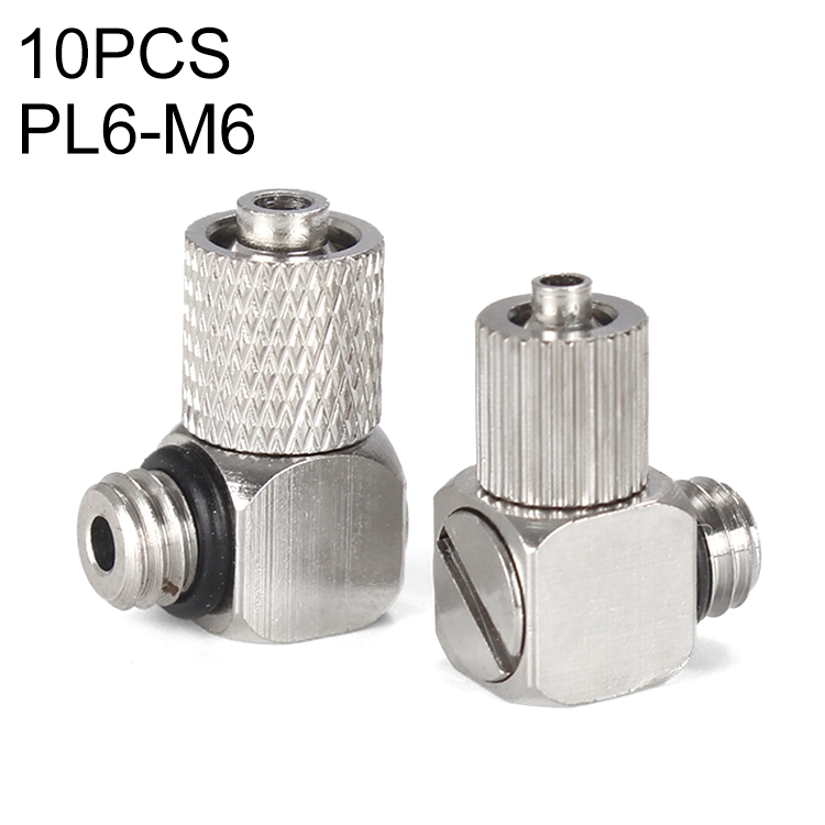 

PL6-M6 LAIZE 10pcs Micro Trachea Quick Connector