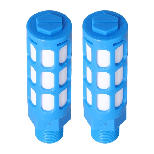 

LAIZE Plastic Pneumatic Muffler, Caliber:3 Point(Blue)