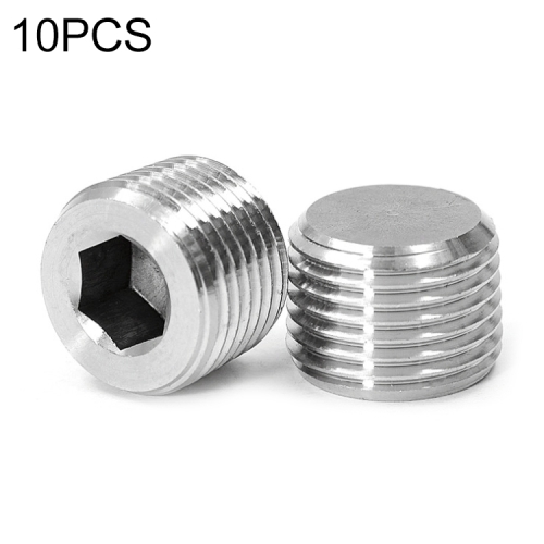 

LAIZE 10pcs Iron Plug Connector Accessories, Caliber:1 Point