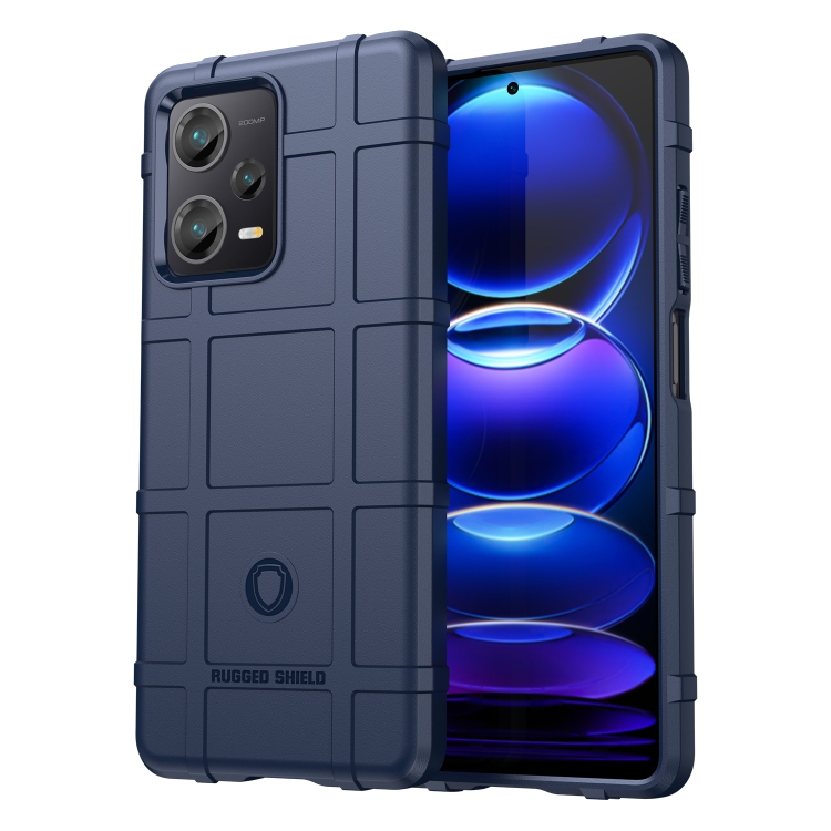 

For Xiaomi Redmi Note 12 Pro+ Full Coverage Shockproof TPU Phone Case(Blue)