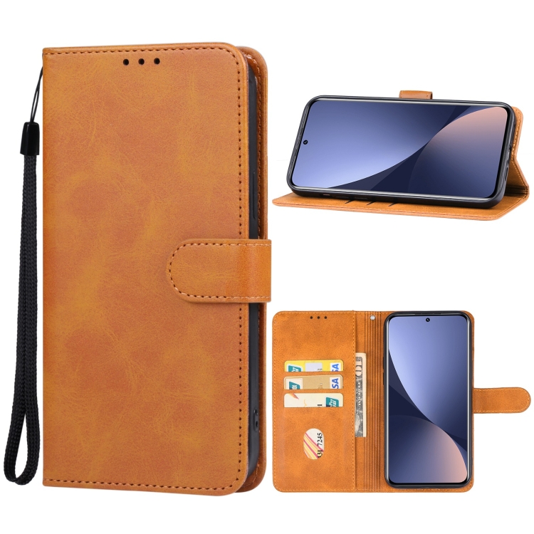 

For Xiaomi 13 Leather Phone Case(Brown)