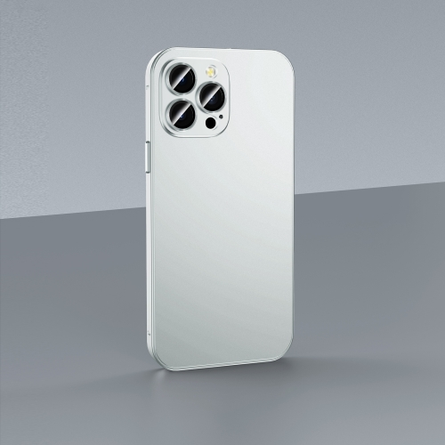 

For iPhone 13 Skin Feel Frosted Metal Phone Case(Silver)