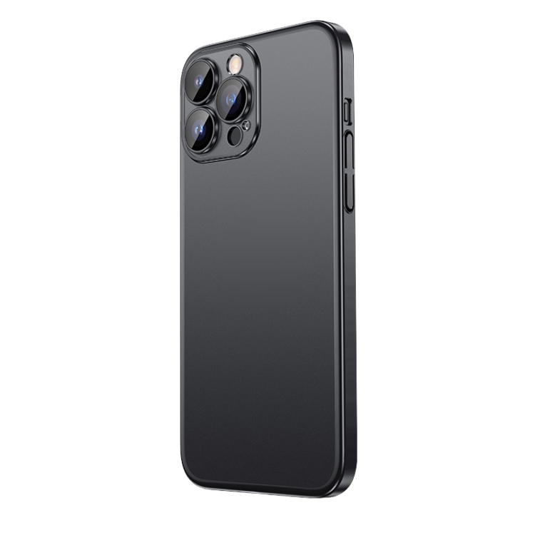 

For iPhone 14 Extremely Dazzling Frosted Electroplating Phone Case(Black)