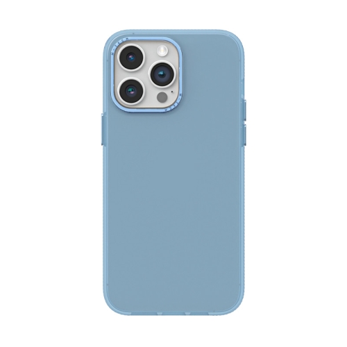 

For iPhone 12 Pro Max 4D Invisible Frosted PC Phone Case(Blue)