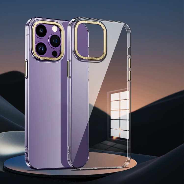 

For iPhone 13 Extreme Series Big Hole HD PC Phone Case(Transparent)