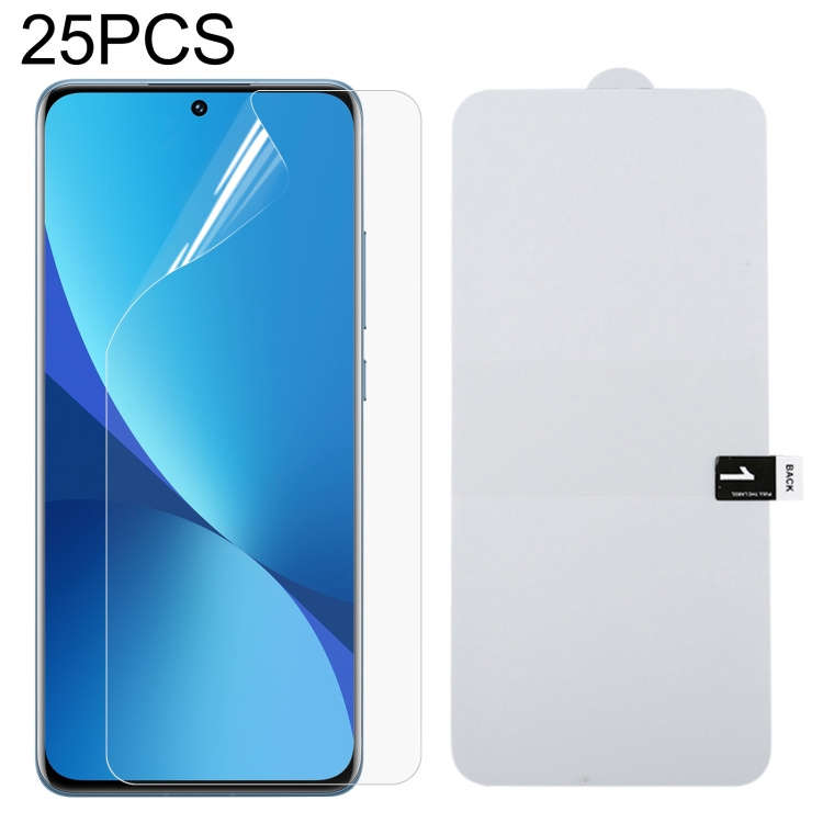 

For Xiaomi 13 25pcs Full Screen Protector Explosion-proof Hydrogel Film