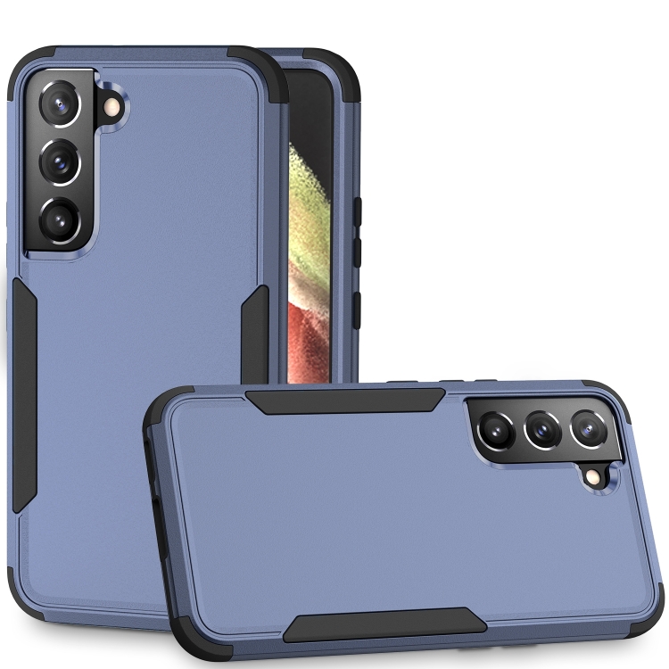 

For Samsung Galaxy S23+ 5G TPU + PC Shockproof Phone Case(Royal Blue+Black)