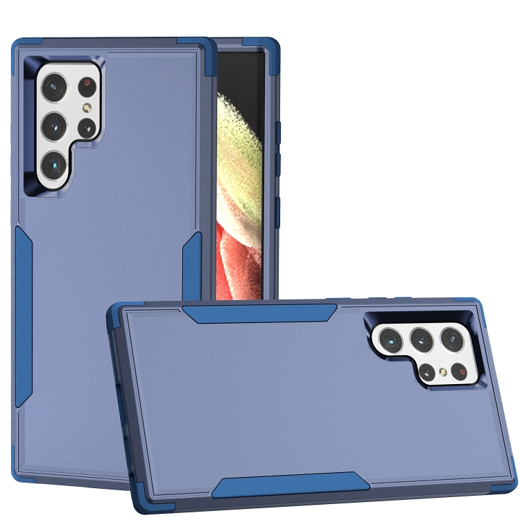 

For Samsung Galaxy S23 Ultra 5G TPU + PC Shockproof Phone Case(Royal Blue)
